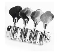 QN-62 Two Color Choices Guitar String Tunig Pegs Guitar Machine Heads Tunes For The Classical Guitar Guitar Tuning Peg Headstock Set (Color : Silver)