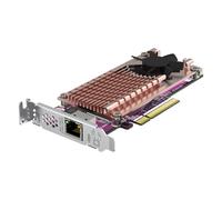 Qnap 2 x PCIE2280 M.2SSD SL PCIEGEN3X8 1 x AQC113C 10GBE NBASE-T Port
