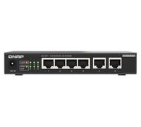 QNAP 4-Port 2.5Gbps & 2-Port 10BASE-T Unmanaged Switch (QSW-2104-2T-R2-US)