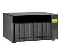 QNAP TL-D800C storage drive enclosure HDD/SSD enclosure Black Grey 2.5/3.5"
