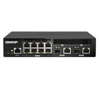 QNAP QSW-M2108R-2C network switch Managed L2 2.5G Ethernet (100/1000/2500) Power over Ethernet (PoE) Black