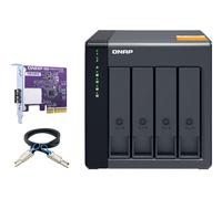 QNAP TL-D400S HDD/SSD enclosure Black 2.5/3.5"
