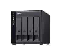 QNAP TL-D400S storage drive enclosure HDD/SSD enclosure Black, Grey 2.5/3.5"