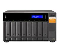 QNAP TL-D800S HDD/SSD enclosure Black 2.5/3.5"
