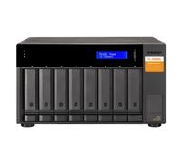 QNAP TL-D800S storage drive enclosure HDD/SSD enclosure Black, Grey 2.5/3.5"