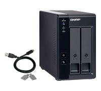 QNAP TR-002 storage drive enclosure HDD/SSD enclosure Black 2.5/3.5"