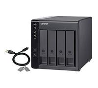 QNAP TR-004 storage drive enclosure HDD/SSD enclosure Black 2.5/3.5"