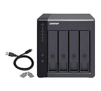 QNAP TR-004 storage drive enclosure HDD/SSD enclosure Black 2.5/3.5"