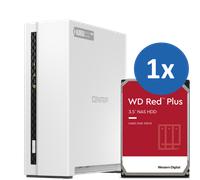 Qnap TS-133 1-Bay NAS HDD Kit: 12TB 8TB, 6TB, 4TB Desktop Storage | NAS HDD Inc.