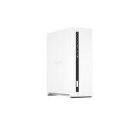 QNAP TS-133 NAS/storage server Tower Cortex-A55 2 GB DDR4 0 TB QNAP Turbo System White