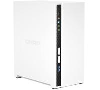QNAP TS-233 NAS/storage server Tower ARM Cortex-A55 2 GB 0 TB QNAP QTS White