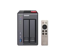 QNAP TS-251+ NAS Tower Intel® Celeron® J1900 2 GB DDR3L 0 TB QNAP QTS Grey