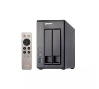 QNAP TS-251+ NAS Tower Intel® Celeron® J1900 2 GB DDR3L 0 TB QNAP QTS Grey