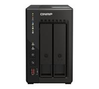 QNAP TS-253E-8G 2-Bay Intel Quad-core CPU Multimedia NAS with Dual 2.5GbE, 8GB RAM