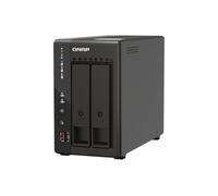 QNAP TS-253E-8G-US 2 Bay Desktop NAS | Intel Celeron Quad-Core Processor, 8 GB DDR4 RAM, Dual 2.5GbE Network Connectivity, Diskless