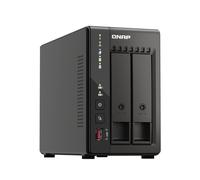 QNAP TS-253E 8GB RAM with 16TB Installed Storage 2 Bay SATA Desktop NAS