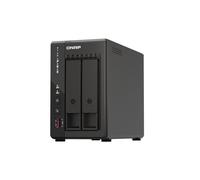 QNAP TS-253E NAS Tower Ethernet LAN Black J6412