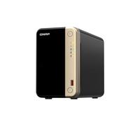 QNAP TS-264 NAS Tower Intel® Celeron® N5095 8 GB 0 TB QNAP QTS Black, Gold