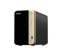 QNAP TS-264 NAS Tower Intel® Celeron® N5095 8 GB 0 TB QNAP QTS Black, Gold