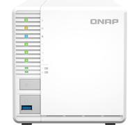 QNAP TS-364-8G | 3-Bay, Intel Quad-core CPU, 2 x M.2 Slots, 2.5GbE RAID5 Desktop NAS, 8GB RAM