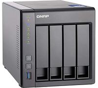 QNAP TS-431X-2G 4 Bay Desktop High-performance NAS Enclosure - 2 GB RAM, 1.7 GHz Dual Core Processor - with a Built-in 10GbE SFP+ port