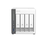 QNAP TS-433 NAS Tower ARM Cortex-A55 4 GB 0 TB QNAP QTS White