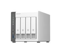 QNAP TS-433 NAS Tower ARM Cortex-A55 4 GB 0 TB QNAP QTS White