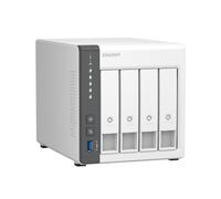 QNAP TS-433 4GB RAM with 16TB Installed Storage 4 Bay SATA Desktop NAS Storage