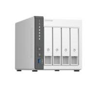 Qnap TS-433 NAS 4 Bay (ARM 4-Core Cortex-A55 2.0GHz, 2.5GbE) 40TB Bundle with 4X 10TB Seagate IronWolf