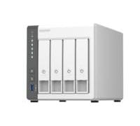 QNAP TS-433 NAS 4 Bay (ARM 4-Core Cortex-A55 2.0GHz, 2.5GbE) 4TB Bundle with 4X 1TB Seagate IronWolf