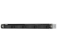 QNAP TS-433eU 4-Bay NAS, 1U Rackmount Design, Short Depth, Edge Storage, File Management, Docker Container