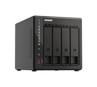 QNAP TS-453E 8GB RAM with 32TB Installed Storage 4 Bay SATA Desktop NAS Storage