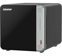 QNAP TS-462A-4G | 4-Bay 3.5 inch + 2 x M.2, Intel Celeron N5095 (4C/4T), 4GB RAM (Max. 16 GB), 2.5GbE, 2 x USB 3.2 Gen 2 + 2 x USB 2.0, Tower NAS