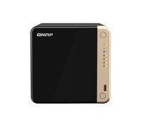QNAP TS-464 NAS Tower Intel® Celeron® N5095 8 GB DDR4 0 TB QNAP QTS Black