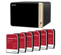 QNAP TS-664-8G: 6-Bay NAS with 24TB-96TB, M.2 Slots & 2.5GbE (Desktop Model)