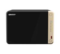 QNAP TS-664 NAS Tower Intel® Celeron® N5095 8 GB DDR4 0 TB QNAP QTS Black, Bronze