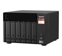 QNAP TS-673A-8G 6 Bay Desktop NAS Enclosure - 8GB RAM, AMD Ryzen Quad-core 2.2 GHz Processor - with 2.5GbE connectivity & supporting PCIe expansion