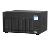 QNAP TS-832PX NAS Tower Ethernet LAN Aluminium. Black AL324