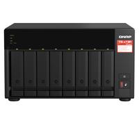 QNAP TS-873A NAS Tower Ryzen Embedded V1500B 8 GB DDR4 0 TB QNAP Turbo System Black