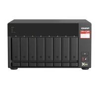 QNAP TS-873A NAS Tower Ryzen Embedded V1500B 8 GB DDR4 0 TB QNAP Turbo System Black