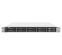 QNAP TS-H1090FU-7302P-128G 10-Bay Rack TS-H1090FU-7302P-128G 10-Bay Rack Mount NAS AMD EPYC 7302P 16-Core 3.3GHz 8x16GB RDIMM DDR4 ECC