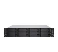 QNAP TS-H1886XU-RP-R2 NAS Rack (3U) Intel® Xeon® D D-1622 32 GB DDR4 0 TB QuTS hero Black, Grey