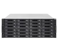 QNAP TS-h2483XU-RP NAS Rack (4U) Intel Xeon E E-2236 128 GB DDR4 0 TB QuTS hero Black