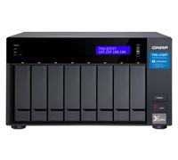 QNAP TVS-872XT-i5-16G 80TB 8x10TB Seagate Exos 8 Bay NAS Desktop Tower 16 GB DDR4 HDD Black