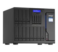 QNAP TVS-h1688X-W1250-32G 16 Bay NAS - Intel Xeon W-1250 CPU, 32GB DDR4 ECC RAM, 16 Bay (12 x 3.5” & 4 x 2.5”), 2 x M.2 22110/2280 NVMe, 2 x 10GbE, 4 x 2.5GbE