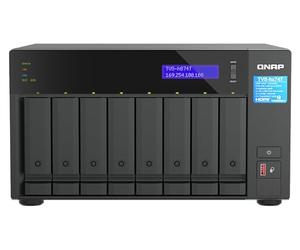 QNAP TVS-h874T-i7-32G, 8-bay Thunderbolt 4 NAS, Intel Core i7 CPU, 32GB RAM