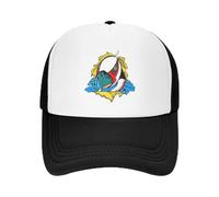 QNBUFOY Breathable Battle of The Planets Gatchaman Men Mesh Baseball Cap Summer Outdoor Men Women Fashion Sport Hats Hip Hop Trucker Gift