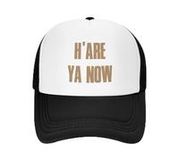QNBUFOY Breathable Letterkenny H'are Ya Now Mesh Baseball Cap Summer Outdoor Men Women Fashion Sport Hats Hip Hop Trucker Gift