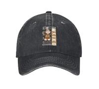 QNBUFOY Breathable Meiko Prison School Fashion Unisex Cotton Baseball Cap Classic Adult Adjustable Denim Hat Gift