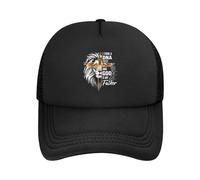 QNBUFOY Washed Cotton I Took A DNA Test God is My Father Jesus ian Trucker Hat Men Women Summer Mesh Cap Hat Casual Sun Hat Adjustbale Gift